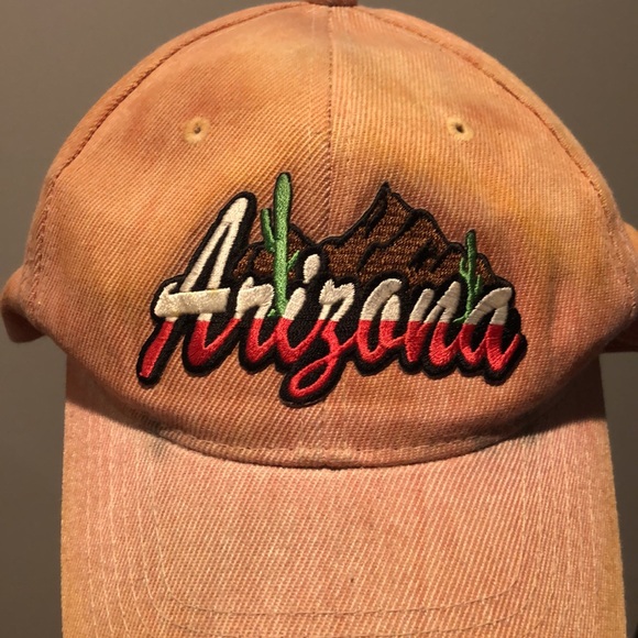 Arizona Embroidered Tie Dye Hat - Picture 4 of 5